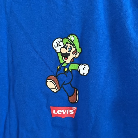 NWT Levis x Super Mario t-shirt size XL for teen boys - Picture 2 of 7